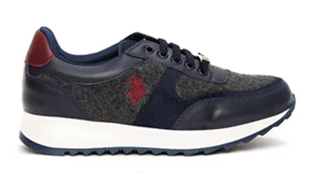 U.S. Polo Assn. Branson — נעליים לנשים, בצבע Navy