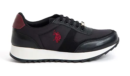 U.S. Polo Assn. Boulder — נעליים לנשים, בצבע Black