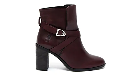 U.S. Polo Assn. Elina — נעליים לנשים, בצבע Burgundy