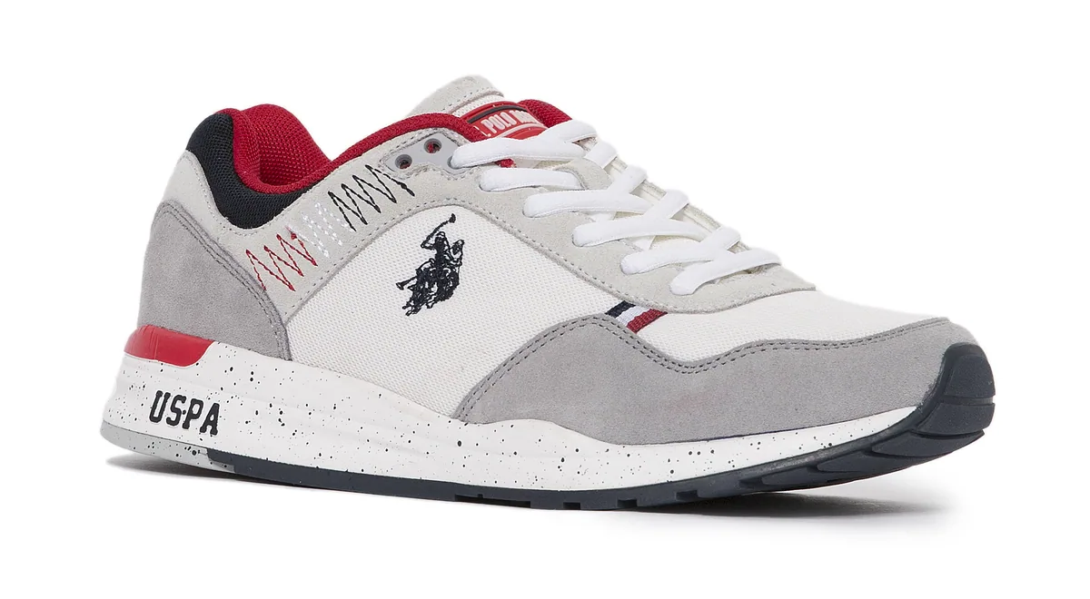 U.S. Polo Assn. Trudy — נעליים לנשים, בצבע White