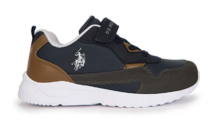 U.S. Polo Assn. Ola — נעליים לבנים, בצבע Navy
