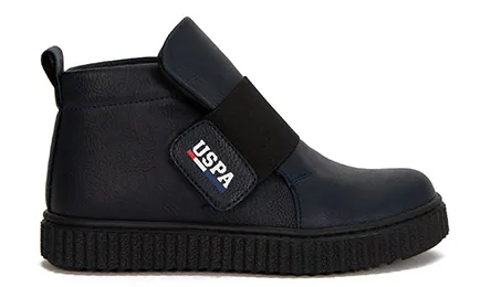 U.S. Polo Assn. Calisto — נעליים לבנים, בצבע Navy