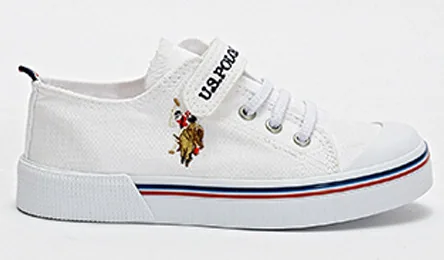 U.S. Polo Assn. Linen — נעליים לבנים, בצבע White