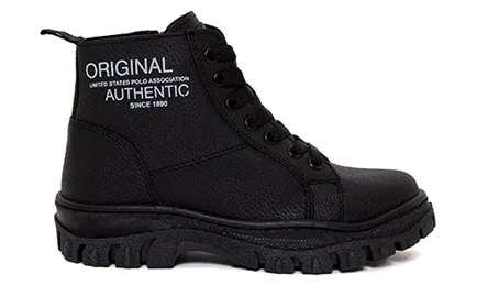 U.S. Polo Assn. Kraskovo — נעליים לבנים, בצבע Black