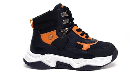 U.S. Polo Assn. Ganus — נעליים לבנים, בצבע Navy
