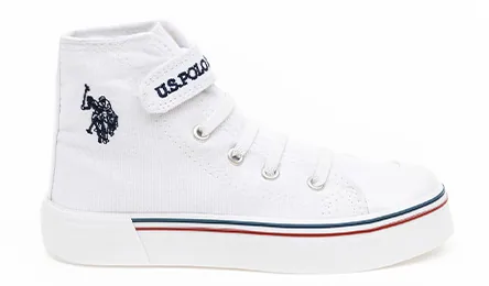 U.S. Polo Assn. Linen — נעליים לבנים, בצבע White