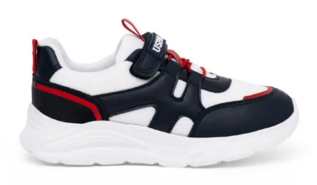 U.S. Polo Assn. Aysos — נעליים לבנים, בצבע Navy