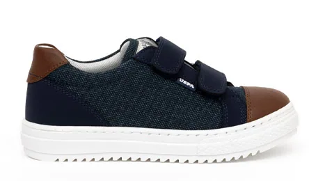 U.S. Polo Assn. Numva — נעליים לבנים, בצבע Navy