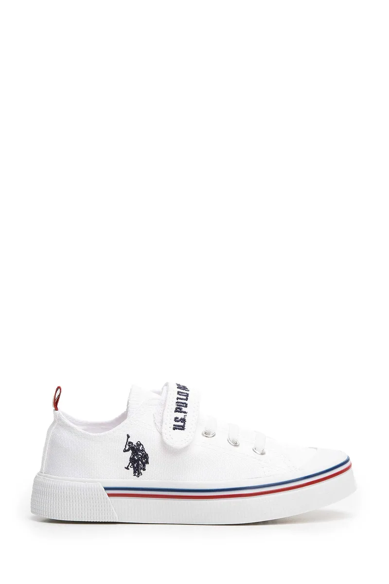 U.S. Polo Assn. Linen — נעליים לבנים, בצבע White