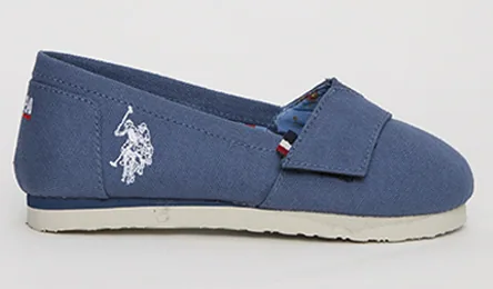 U.S. Polo Assn. Huff — נעליים לבנים, בצבע Indigo