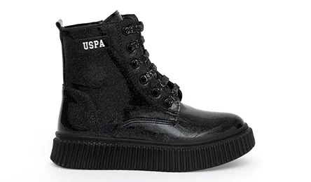 U.S. Polo Assn. Forrek — נעליים לבנות, בצבע Black