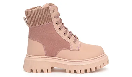 U.S. Polo Assn. Symple — נעליים לבנות, בצבע Powder Pink