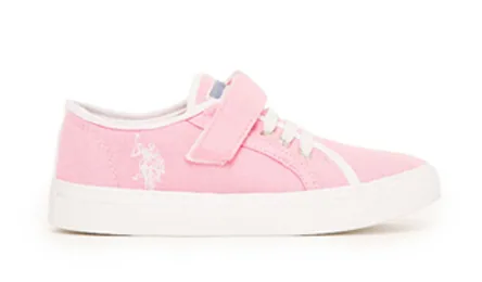 U.S. Polo Assn. Eri̇n — נעליים לבנות, בצבע Pink