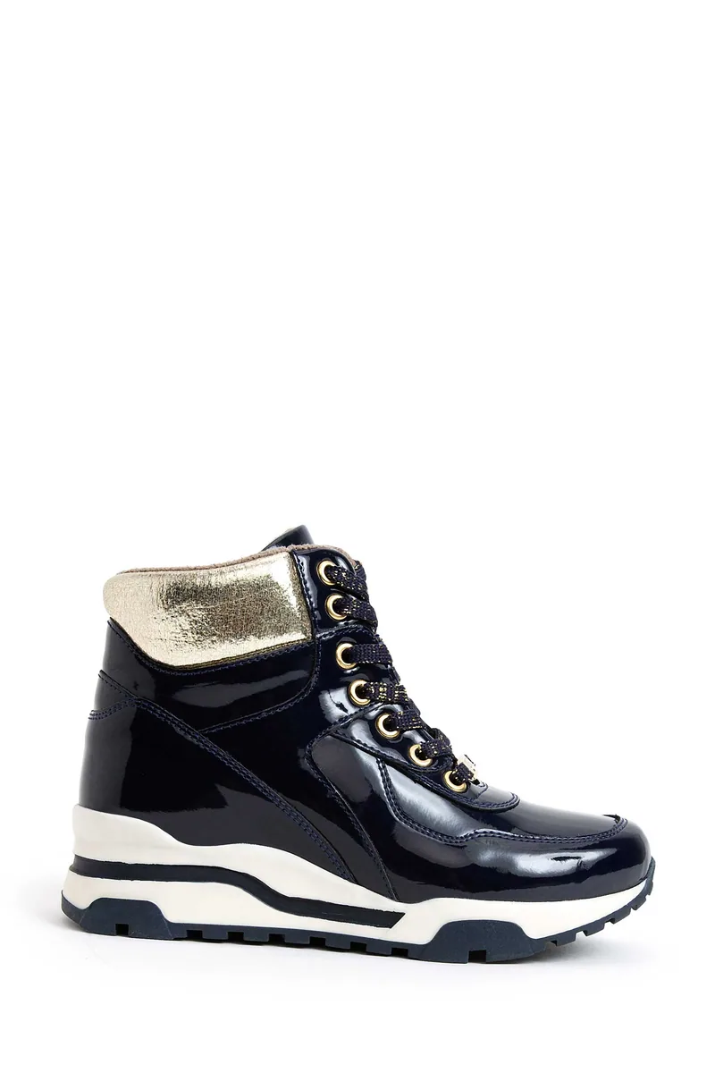 U.S. Polo Assn. Dolores — נעליים לבנות, בצבע Navy