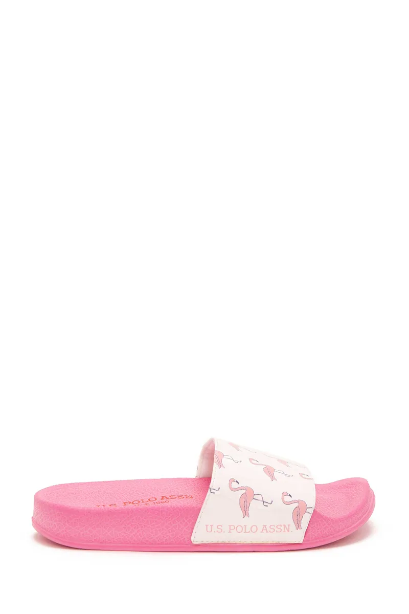 U.S. Polo Assn. Merced — נעליים לבנות, בצבע Pink