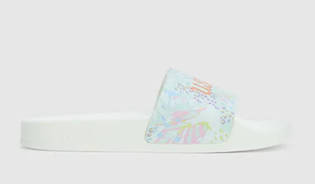 U.S. Polo Assn. Gulo — כפכפי שלוקס לבנות, בצבע White