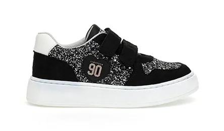 U.S. Polo Assn. Miya — סניקרס לבנות, בצבע Black