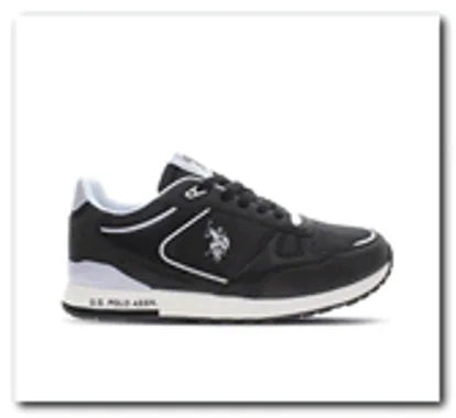 U.S. Polo Assn. Tabry — סניקרס לגברים, בצבע Black / Light Grey