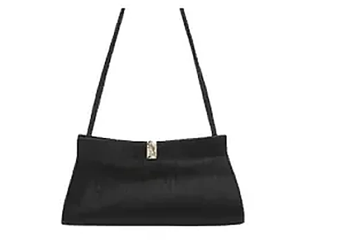 Lou Lou Studio Baguette Ciro Pony Hair בצבע Black