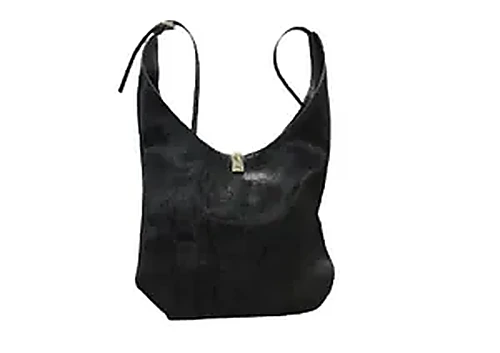 Lou Lou Studio Shoulder Bag Ciro Pony Hair בצבע Black
