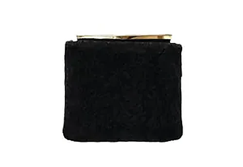 Lou Lou Studio Bag Ciro Pony Hair בצבע Black