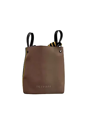 Ferrari Mini Bucket Tote בצבע Beige
