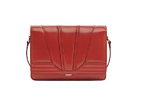 Ferrari GT Bag Crossbody Leather בצבע Red