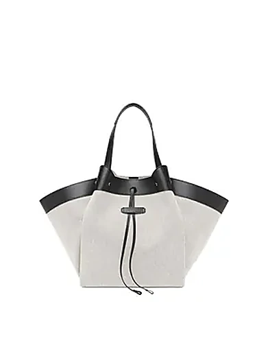 Ferrari GT Bag Mini Tote Canvas בצבע Grey