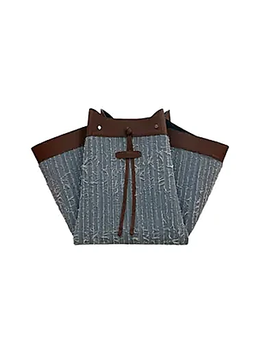 Ferrari Tote Bag בצבע Denim