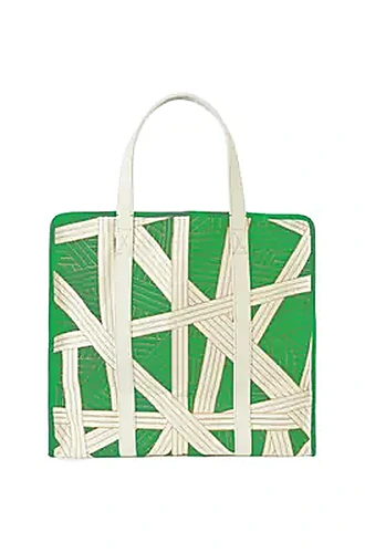 Missoni Nastri Home Bag בצבע Green / White