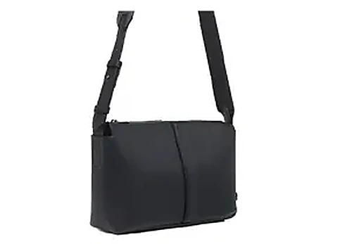 Ferrari Bag A Tracolla Leather בצבע Black