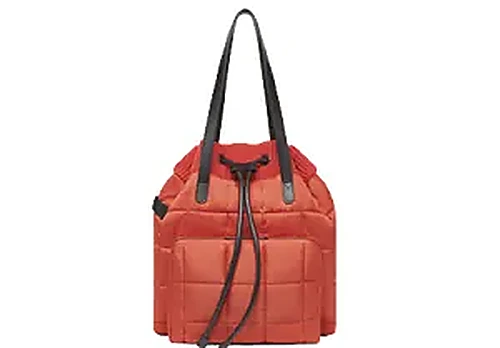 Ferrari Eco-Nylon Tote Bag בצבע Red