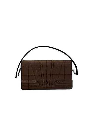 Ferrari GT Wallet In Nabuk בצבע Brown