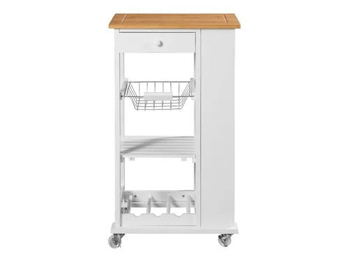 LIVARNO® עגלת מטבח על גלגלים בצבע White