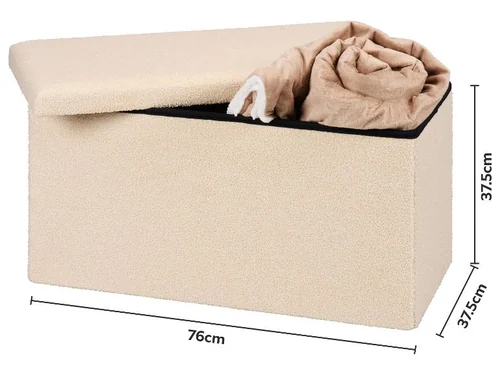 LIVARNO® הדום אחסון מתקפל בצבע Beige