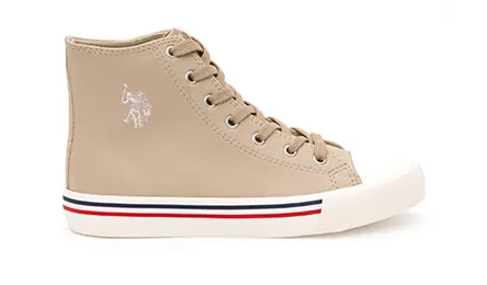 U.S. Polo Assn. Beige Shoes בצבע Beige