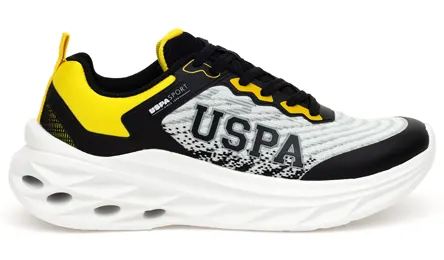 U.S. Polo Assn. Black Shoes בצבע Black