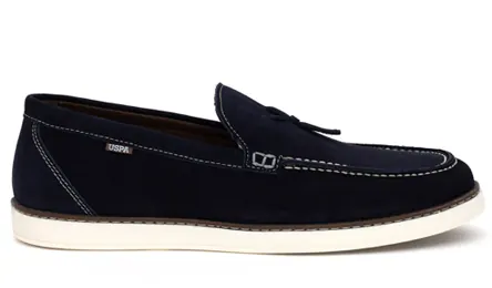 U.S. Polo Assn. Navy Shoes בצבע Navy