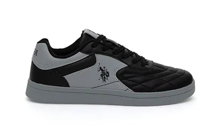 U.S. Polo Assn. Black Shoes בצבע Black
