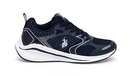 U.S. Polo Assn. Navy Shoes בצבע Navy