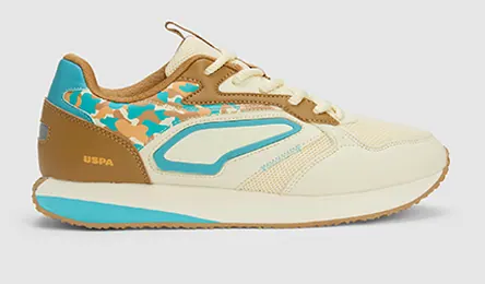 U.S. Polo Assn. Beige Shoes בצבע Beige