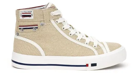 U.S. Polo Assn. Birinde בצבע Beige