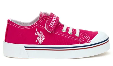 U.S. Polo Assn. Linen בצבע Fuchsia