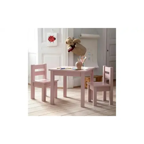 LIVARNO HOME פינת ישיבה לילדים, אורן/MDF, 3 חלקים בצבע As pictured