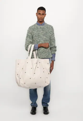 Fiorucci Metal Bubble Studded Maxi Tote בצבע Off_White